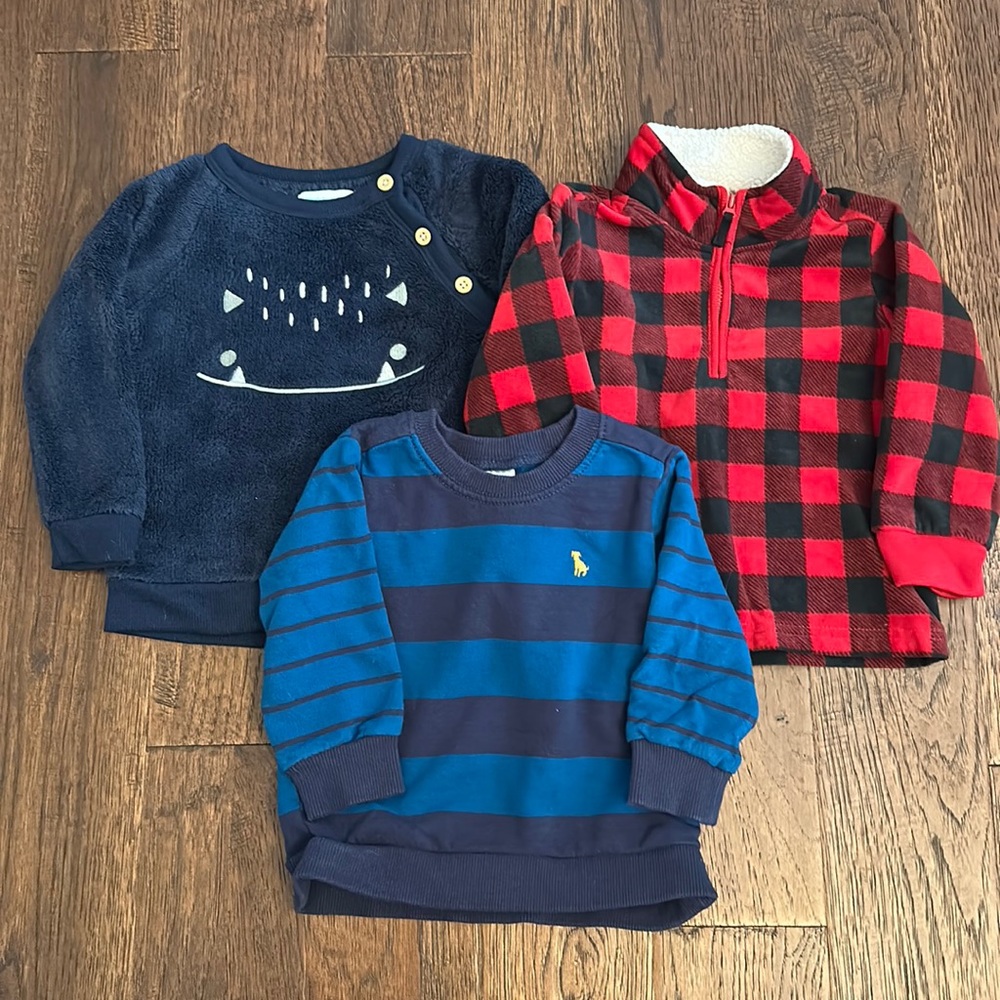 Toddler Boy Sweaters Size 18M